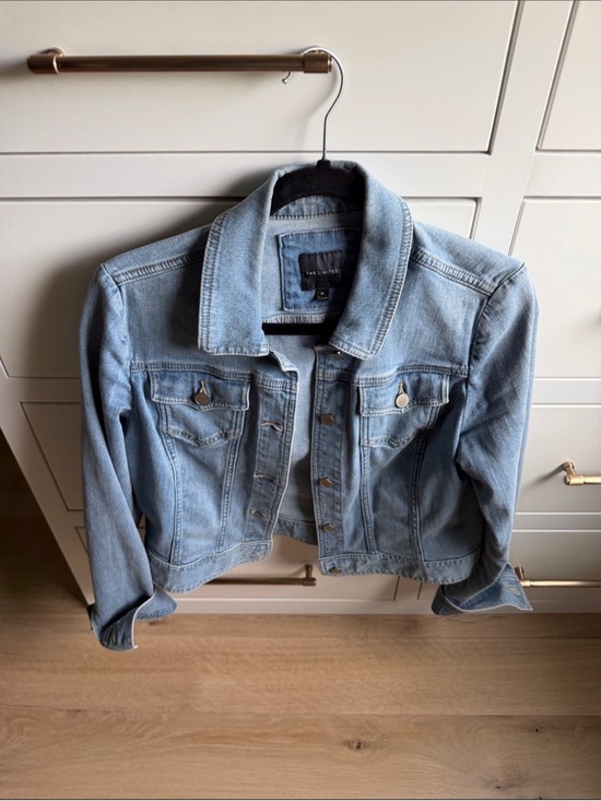 The Limited Jackets & Blazers - The Limited Light Wash Denim Jacket